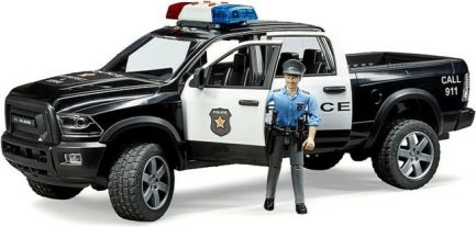 Bruder Αστυνομικό Φορτηγάκι RAM 2500 Mε Aστυνομικό (BR002505) - Image 3