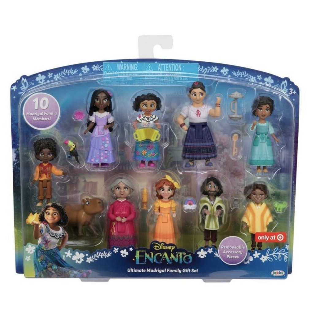 Jakks Pacific Παιχνίδι Μινιατούρα Disney Encanto 7εκ. σετ 10 τεμ (JPA21937 )