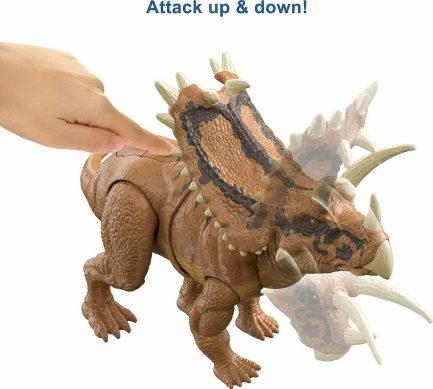 Mattel Jurassic World Dino Escape: Mega Destroyers - Pentaceratops (HCM05) - Image 3