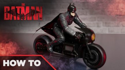 Spin Master DC: Batman The Movie - Τηλεκατευθυνόμενο Batcycle (1:10) (6060490) - Image 2