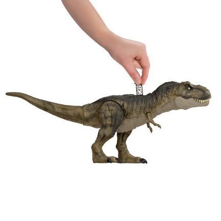 Mattel Jurassic World: Dominion Thrash N Devour Tyrannosaurus Rex Που Χτυπά Και Καταβροχθίζει (HDY55) - Image 4
