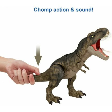 Mattel Jurassic World: Dominion Thrash N Devour Tyrannosaurus Rex Που Χτυπά Και Καταβροχθίζει (HDY55) - Image 5