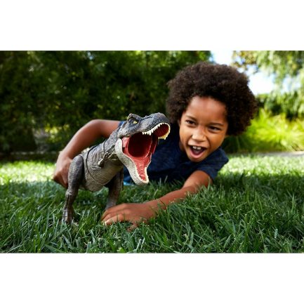 Mattel Jurassic World: Dominion Thrash N Devour Tyrannosaurus Rex Που Χτυπά Και Καταβροχθίζει (HDY55) - Image 6