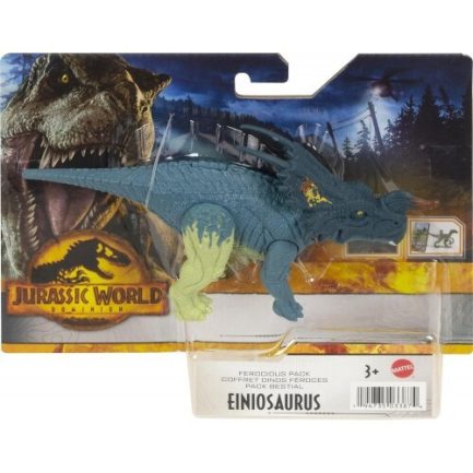 Mattel Jurassic World Νέες Βασικές Φιγούρες Δεινοσαύρων Einiosaurus HDX32 - Image 3