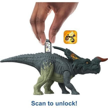 Mattel Jurassic World Νέες Βασικές Φιγούρες Δεινοσαύρων Einiosaurus HDX32 - Image 6