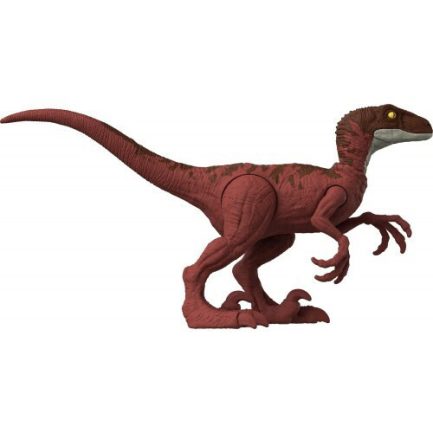 Mattel Jurassic World Νέες Βασικές Φιγούρες Δεινοσαύρων Velociraptor (HDX31) - Image 4