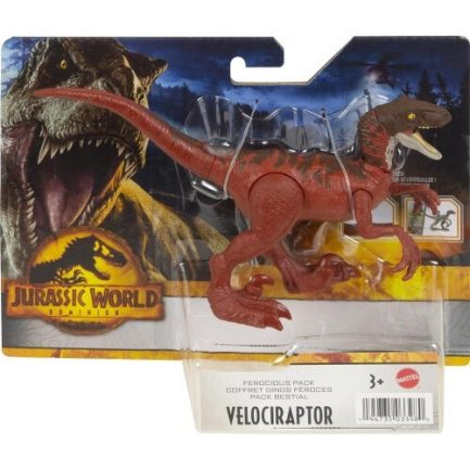 Mattel Jurassic World Νέες Βασικές Φιγούρες Δεινοσαύρων Velociraptor (HDX31) - Image 5
