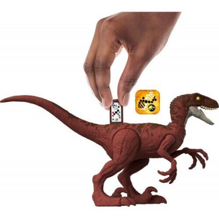 Mattel Jurassic World Νέες Βασικές Φιγούρες Δεινοσαύρων Velociraptor (HDX31) - Image 6
