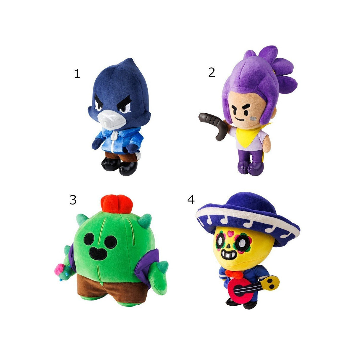 P.M.I. Brawl Stars Plush Buddy 20cm (S1) (Random) (BRW7014)