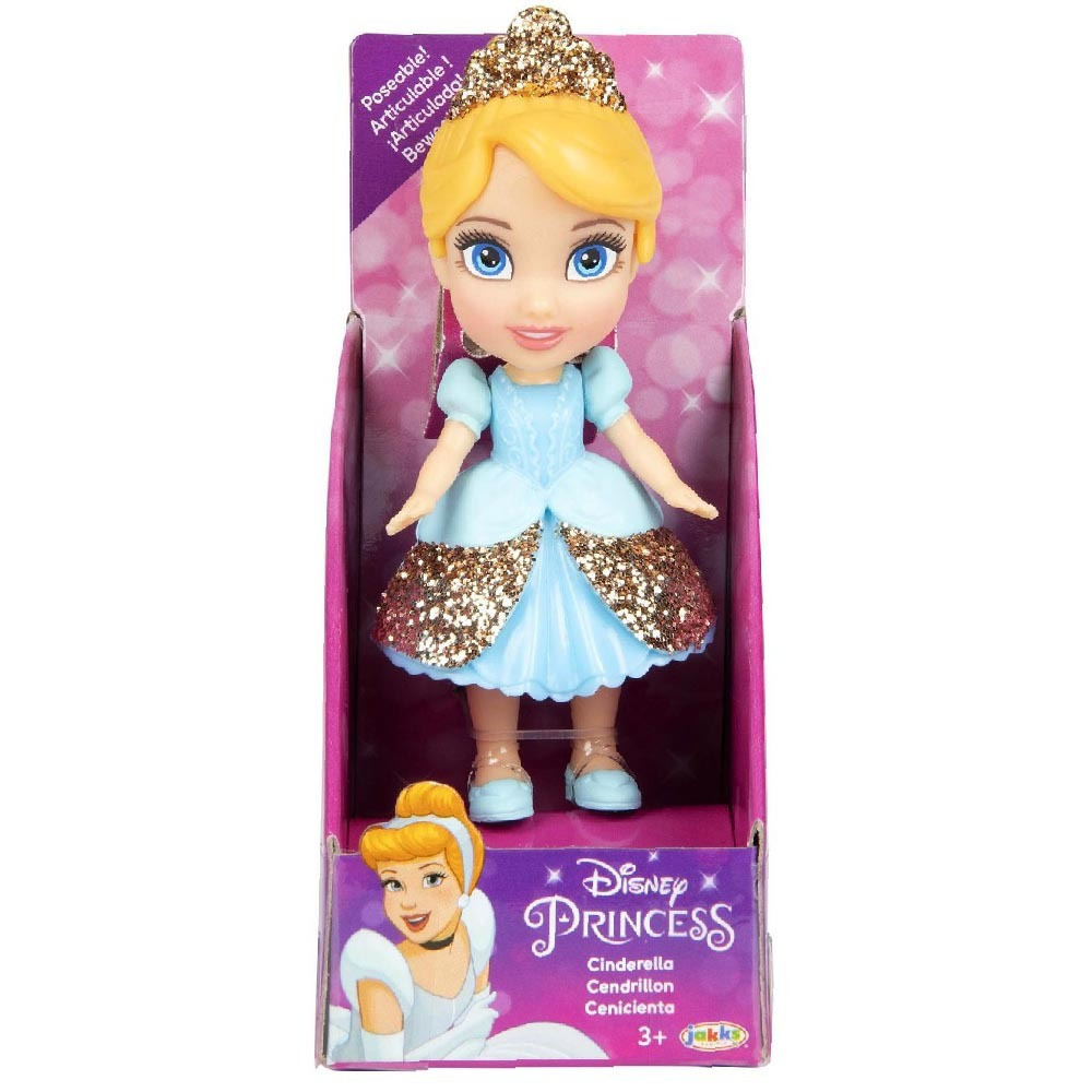 Jakks Pacific Παιχνίδι Μινιατούρα Cinderella για 3+ Ετών 7εκ. (JPA21856 )
