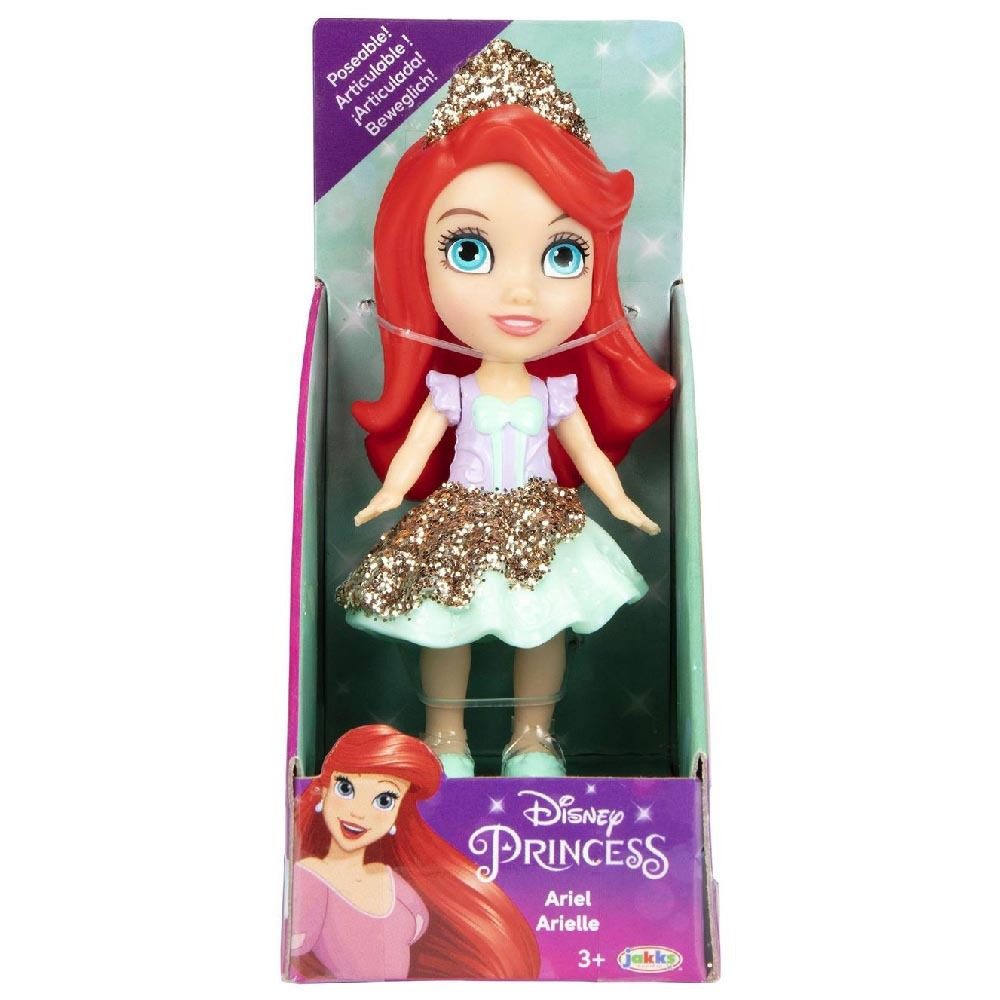Jakks Pacific Παιχνίδι Μινιατούρα Ariel για 3+ Ετών 7εκ. (JPA21856 )