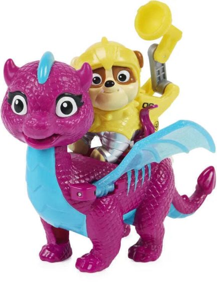 Παιχνιδολαμπάδα Spin Master Paw Patrol: Rescue Knights - Rubble and Dragon Blizzie (20135265) - Image 2