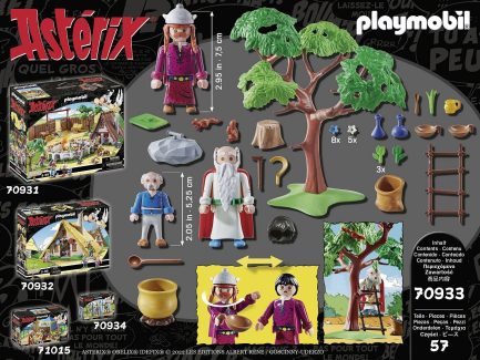Playmobil Asterix Πανοραμίξ και Μαρμίτα με Μαγικό Ζωμό για 5+ ετών (70933) - Image 4