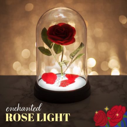 Παιδικό Διακοσμητικό Φωτιστικό Paladone Disney Beauty and the Beast - Enchanted Rose Light (PP4344DPV3) - Image 4