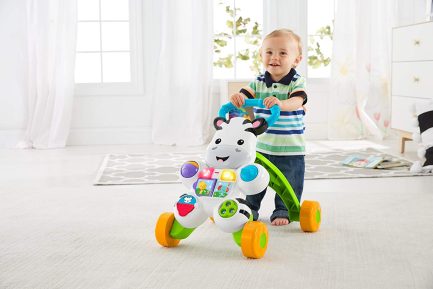 Fisher Price Zebra Walker Περπατούρα για 6+ Μηνών (DLD80) - Image 5
