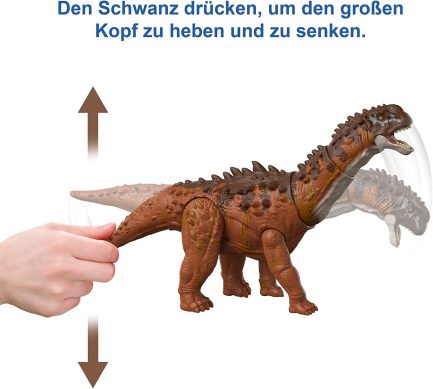 Παιχνιδολαμπάδα Mattel Jurassic World Dominion: Massive Action - Ampelosaurus (HDX50) - Image 5