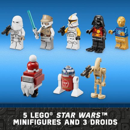 LEGO Star Wars 2022 Advent Calendar - Χριστουγεννιάτικο Ημερολόγιο (75340) (329 Pieces) - Image 5