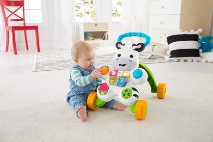 Fisher Price Zebra Walker Περπατούρα για 6+ Μηνών (DLD80) - Image 6