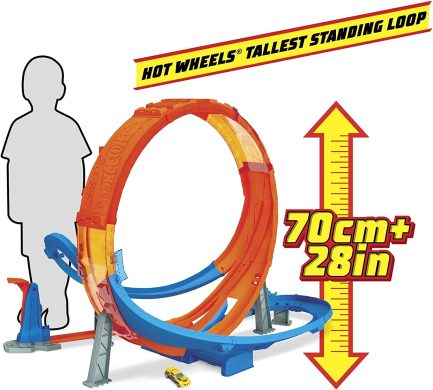 Παιχνιδολαμπάδα Mattel Hot Wheels: Action - Πίστα Γιγάντιο Λουπ (GTV14) - Image 6