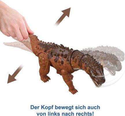Παιχνιδολαμπάδα Mattel Jurassic World Dominion: Massive Action - Ampelosaurus (HDX50) - Image 6