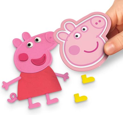 Hasbro Play-Doh Πλαστελίνη - Παιχνίδι Peppa Pig Styling για 3+ Ετών, 9τμχ (F1497) - Image 5