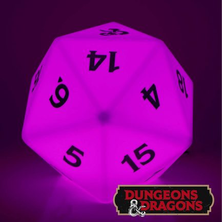 Paladone Dungeons & Dragons - D20 Dice Multi Color Light Ζάρι Φωτιστικό (PP6639DDV2) - Image 7