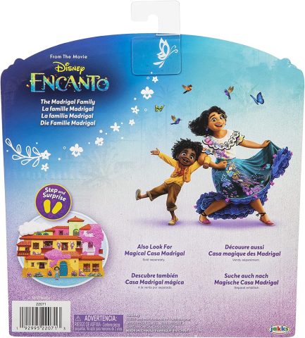 Παιχνιδολαμπάδα Jakks Pacific Παιχνίδι Μινιατούρα Disney Encanto The Madrigal Family για 3+ Ετών 7εκ. Σετ 6 τεμ. (JPA22071) - Image 8