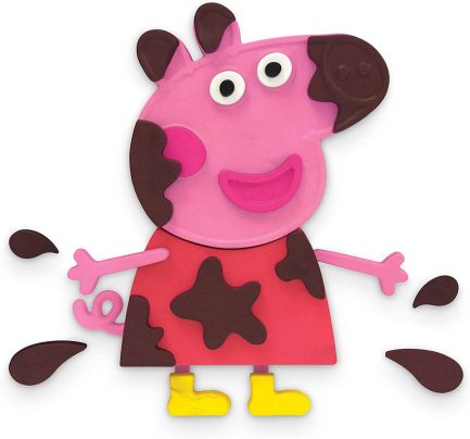 Hasbro Play-Doh Πλαστελίνη - Παιχνίδι Peppa Pig Styling για 3+ Ετών, 9τμχ (F1497) - Image 7