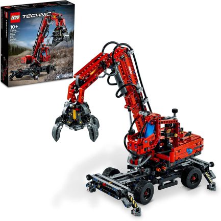 LEGO Technic Material Handler: Γερανός Με Αρπάγη (42144) (835 Pieces) - Image 2