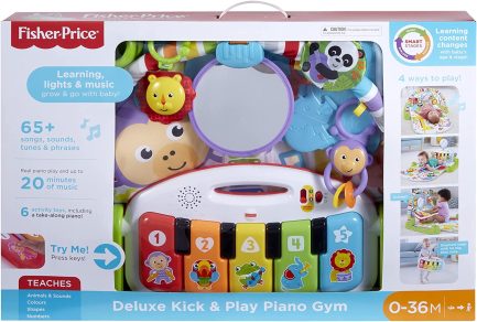 Fisher Price Εκπαιδευτικό Γυμναστήριο-Μουσικό Πιανάκι (FWT15) - Image 8