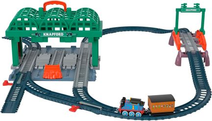 Fisher-Price Thomas And Friends Knapford Station Σταθμός Του Ναπφορντ : 2 σε 1 Σετ παιχνιδιού και αποθηκευτική θήκη (HGX63) - Image 2
