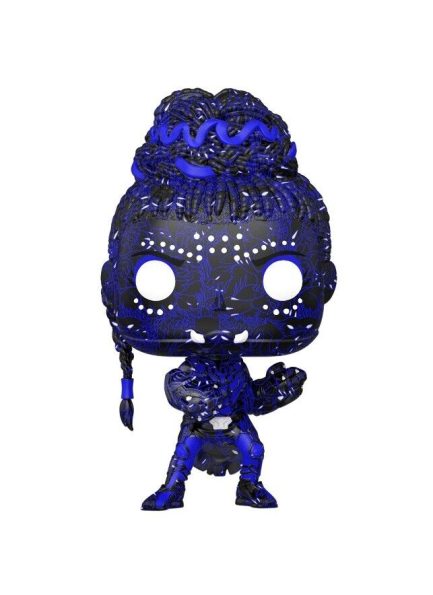 Funko Pop! Marvel Art Series: Marvel Black Panther Legacy Collection S1 - Shuri (with Plastic Case) (Special Edition) #69 Bobble-Head Vinyl Figure (889698648936) - Image 2