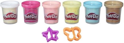 Hasbro Play-Doh - Confetti Σετ Πλαστελίνες (6τεμ.) (B3423) - Image 2