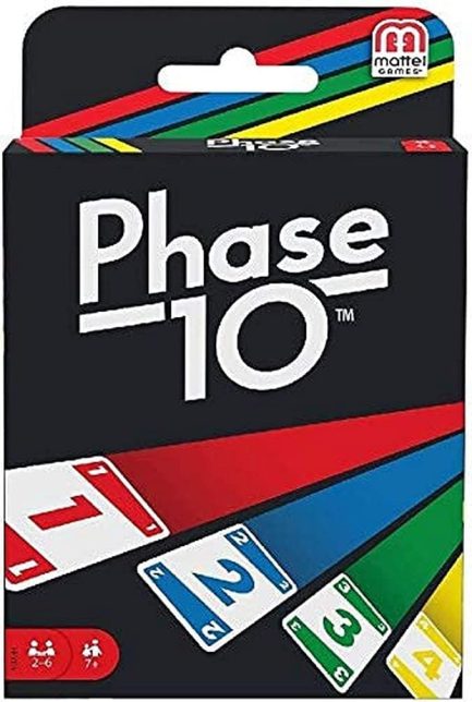 Mattel Επιτραπέζιο Παιχνίδι Phase 10 για 2-6 Παίκτες 7+ Ετών (FFY05) - Image 2