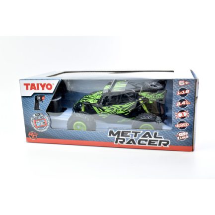 TAIYO Ηλεκτρικό Metal Racer Τηλεκατευθυνόμενο Αυτοκίνητο Silver 1:18 (180010K) - Image 3