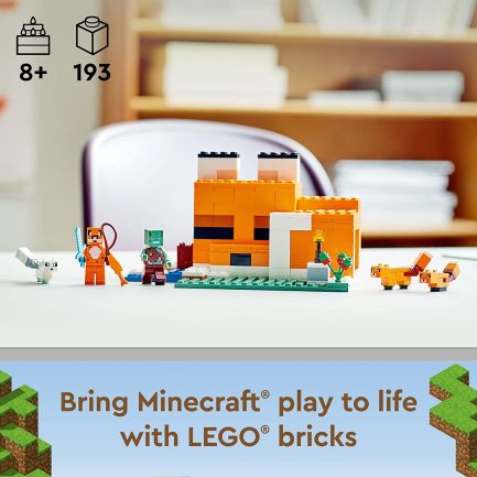 LEGO®Minecraft The Fox Lodge Η Καλύβα Των Αλεπούδων (21178) - Image 2
