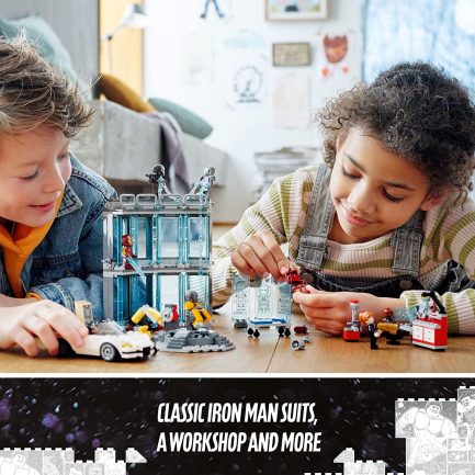 LEGO Super Heroes Iron Man Armoury: Οπλοστάσιο του Άιρον Μαν (76216) (496 Pieces) - Image 3