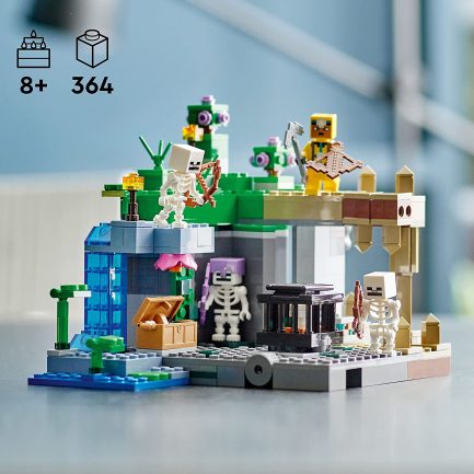 LEGO Minecraft The Skeleton Dungeon (21189)(364 Pieces) - Image 2
