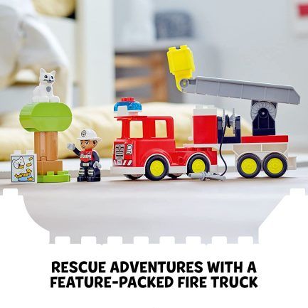 Lego Duplo Fire Truck: Πυροσβεστικό Φορτηγό (10969) - Image 3