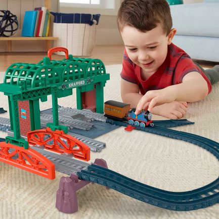 Fisher-Price Thomas And Friends Knapford Station Σταθμός Του Ναπφορντ : 2 σε 1 Σετ παιχνιδιού και αποθηκευτική θήκη (HGX63) - Image 3