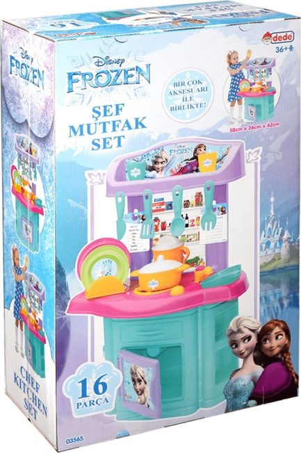 Dede Παιδική Κουζίνα Disney Frozen II Ψυχρά Και Ανάποδα Chef Kitchen Set για 3+ Ετών (03565WD) - Image 2