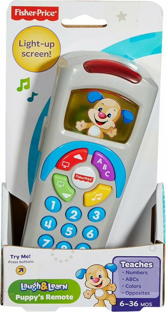 Fisher Price Εκπαιδευτικό Τηλεχειριστήριο με Μουσική για 6+ Μηνών (DLK58) - Image 4