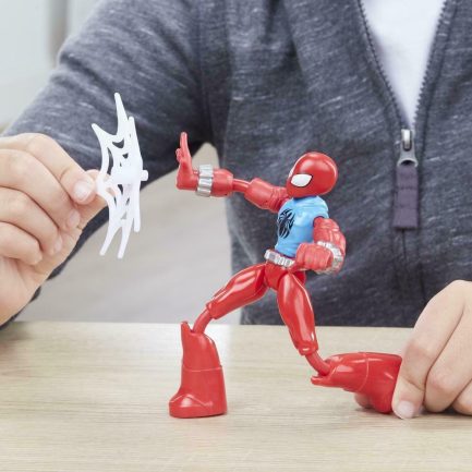 Παιχνιδολαμπάδα Hasbro Marvel Spider-Man: Bend And Flex - Marvel's Scarlet Spider Action Figure (F2297) - Image 4
