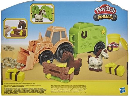 Hasbro Play-Doh Wheels: Tractor (Τρακτέρ) (F1012) - Image 3