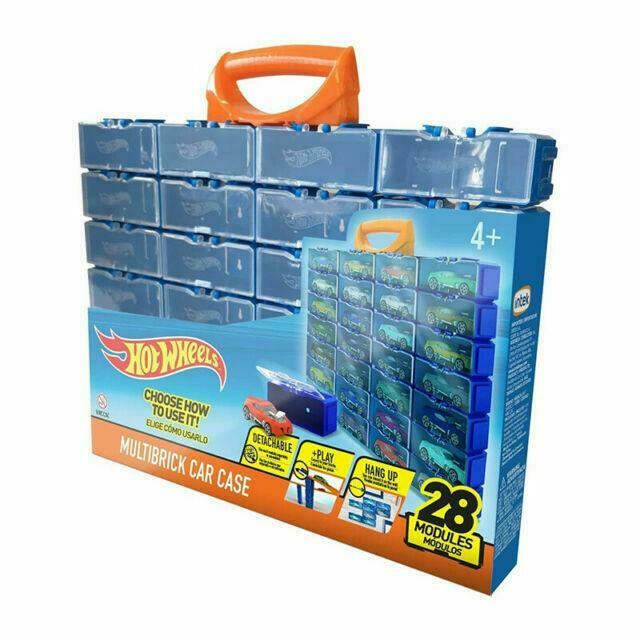 Intek Hot Wheels: Multibrick Car Case (Stores up to 8 Cars) (HWCC8A)