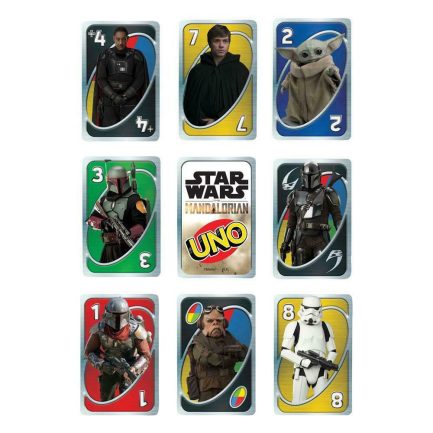 Mattel Επιτραπέζιο Παιχνίδι Uno Star Wars The Mandalorian για 2-10 Παίκτες 7+ Ετών (HJR23) - Image 3