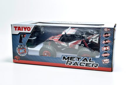 TAIYO Ηλεκτρικό Metal Racer Τηλεκατευθυνόμενο Αυτοκίνητο Silver 1:18 (180010L) - Image 3