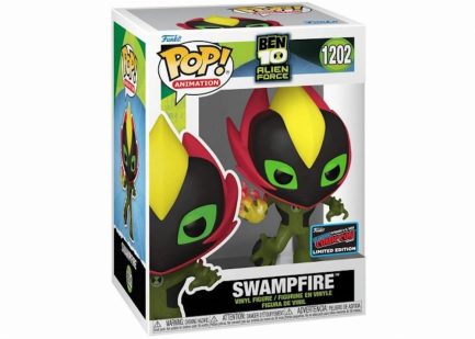 Funko Pop! Animation: Ben 10 Alien Force - Swampfire (2022 Fall Convention Limited Edition) #1202 Vinyl Figure (889698670432) - Image 2