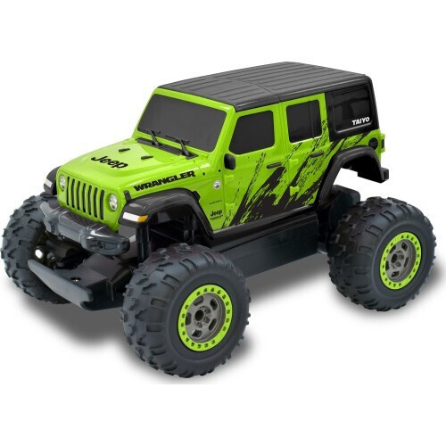 TAIYO Jeep Wrangler Sahara Unlimited Τηλεκατευθυνόμενο Αυτοκίνητο Πράσινο 1:22 (220001B)