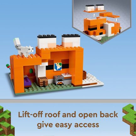 LEGO®Minecraft The Fox Lodge Η Καλύβα Των Αλεπούδων (21178) - Image 3